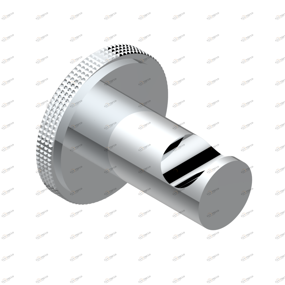 G9D-517 Крючок для халатов одинарный Thg-paris System métal diamant с рукоятками Хром G9D-517 CAT.A