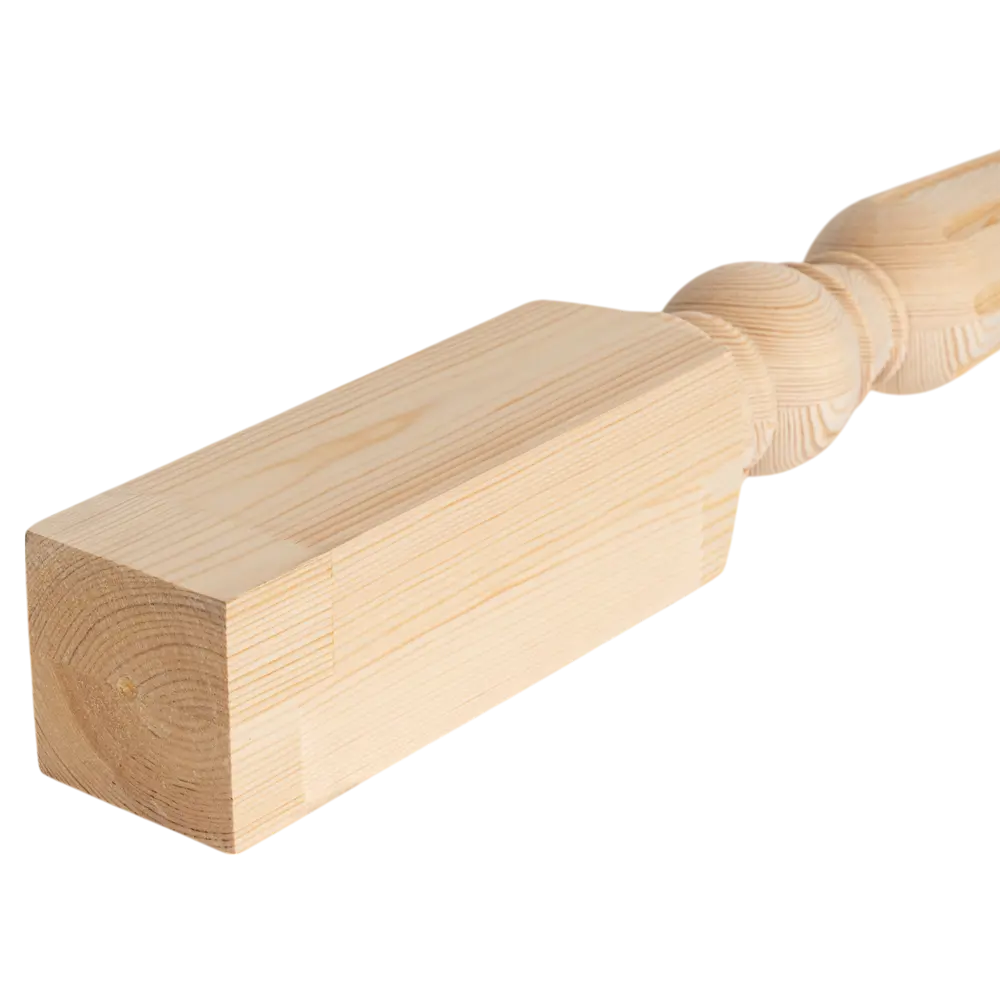 Столб сращенный Эфес хвоя сорт Прима 90x90x1178 мм Santreyd STLM-2110883 - Вид №2