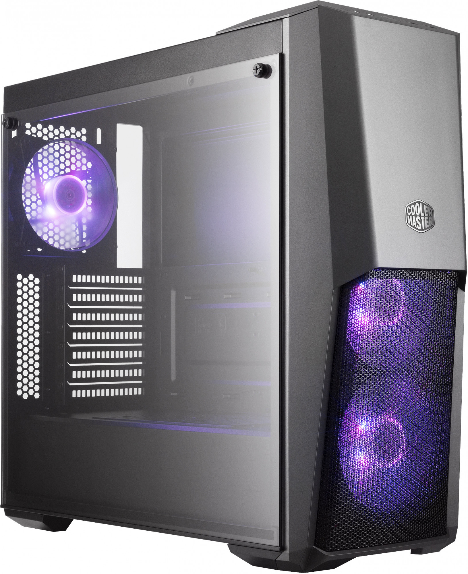 MCB-B500D-KGNN-S00 masterbox mb500, 2xusb3.0, 3x120 rgb fan, w/o psu, black, atx Cooler Master Cooler Master MasterBox Santreyd 