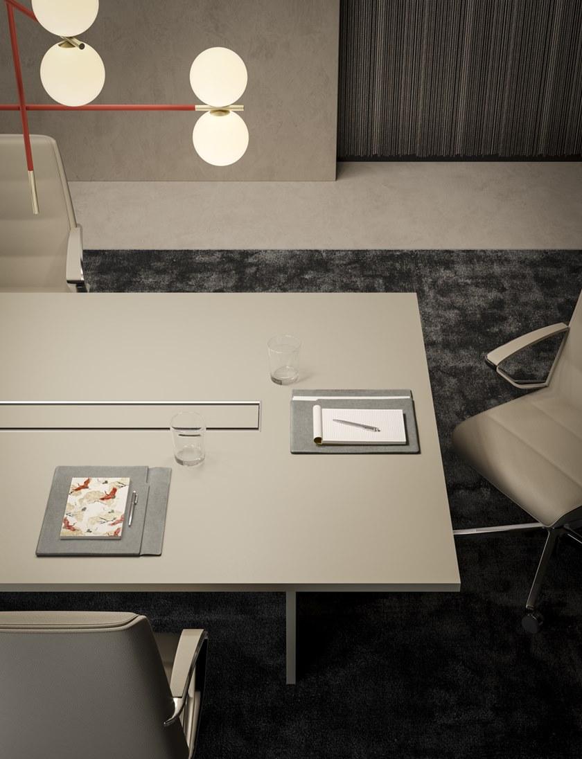 PROF Стол для переговоров из fenix-ntm® с системой управления кабелями Entry sun-id-1372938 - Вид №7