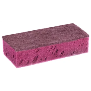 Губка хозяйственная HOMEQUEEN Мега цвет бордовый 89436414