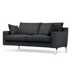 Диван Collar прямой черный ICON DESIGNE ДИЗАЙНЕРСКИЕ 178079 Черный