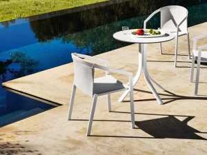 Myyour Алюминиевый стул с подлокотниками Push