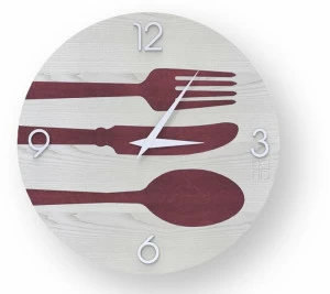 LIGNIS® Настенные часы из инкрустированного дерева Dolcevita objects 10.069 / 10.147