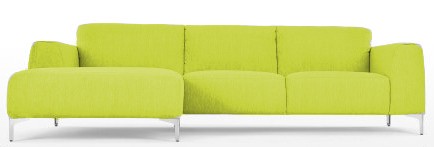 Диван Candy угловой лайм ICON DESIGNE ДИЗАЙНЕРСКИЕ, CANDY 178084 Желтый  - Вид №1