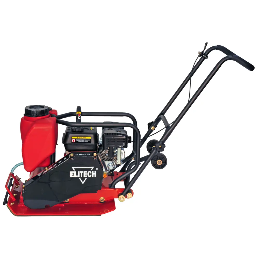 Виброплита бензиновая Elitech ПВТ 90БВЛ двигатель Loncin, 4800 Вт, 600x420 мм STLM-2040833 - Вид №1