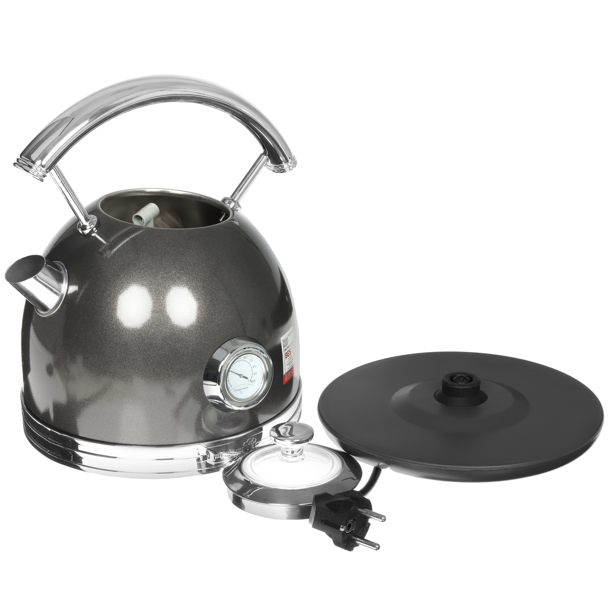 8195387 Электрочайник Profi Cook PC-WKS 1192 серый ProfiCook STDN-0018924 - Вид №5