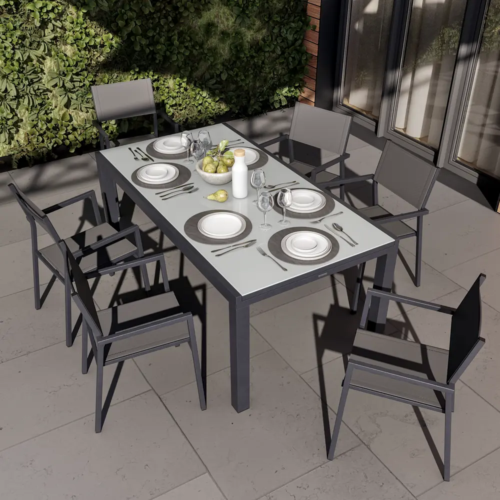 Садовая мебель NATERIAL Lyra II - раздвижной стол для семейных обедов 84494119 STLM-0953276 - Вид №26