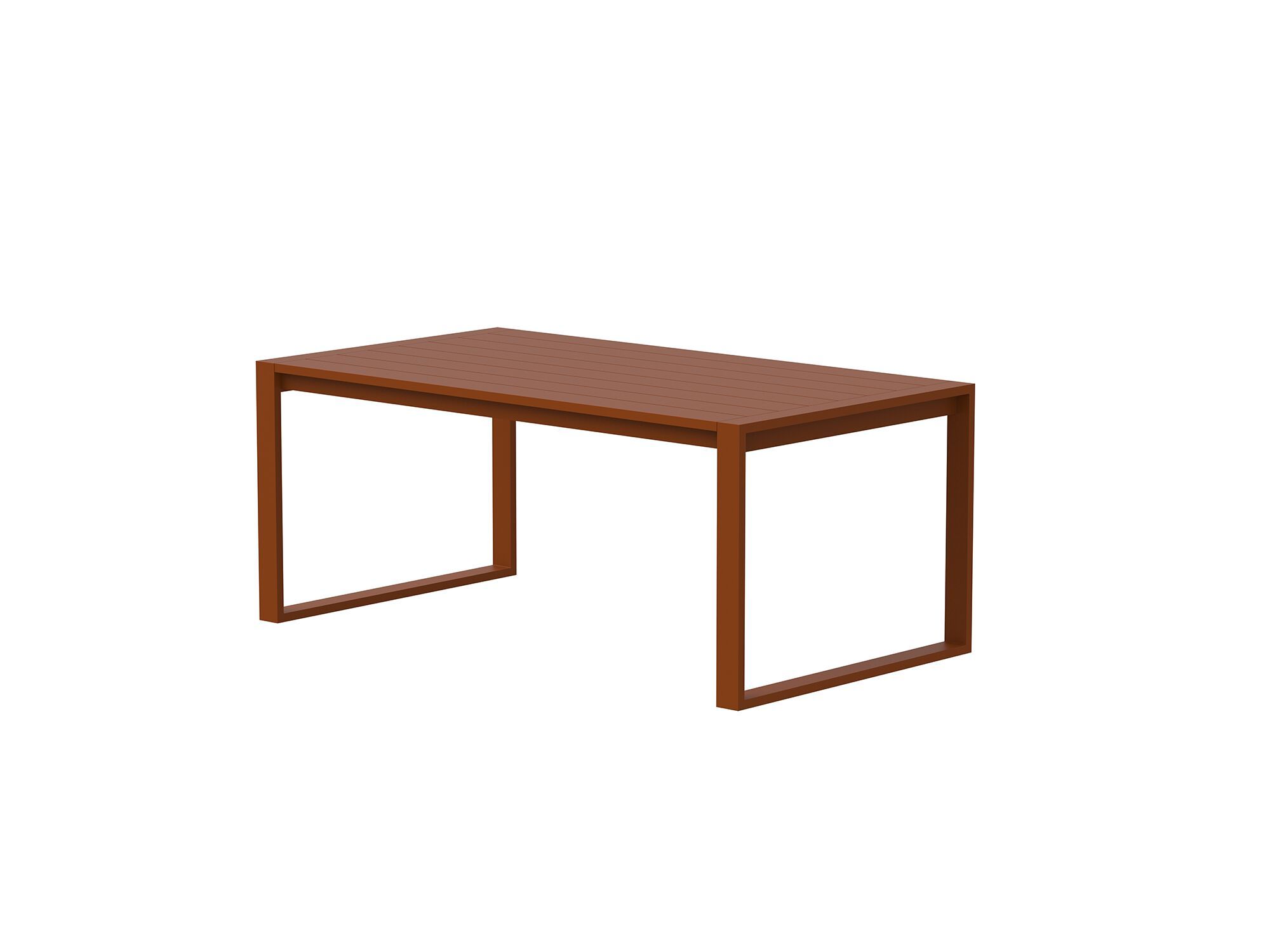 Алюминиевый прямоугольный выдвижной стол с порошковым покрытием Case Eos ARCH-00143156 - Вид №2