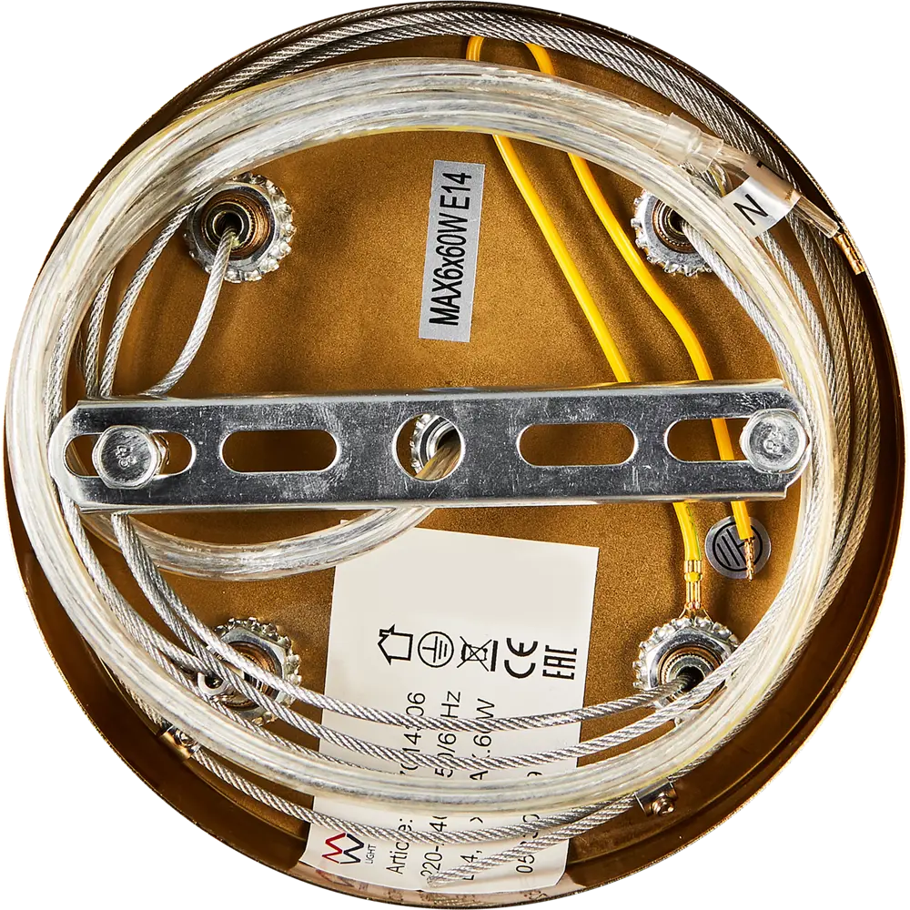 Люстра DE CITY Эмилия - 6-рожковая потолочная для гостиной и спальни 88695513 STLM-0906790 - Вид №8