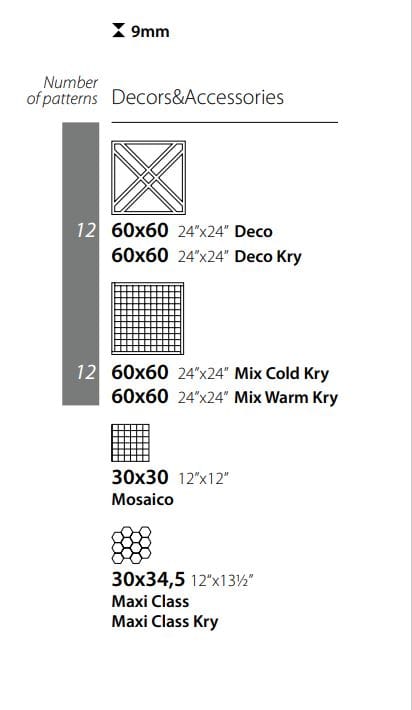 Пол / облицовка из керамогранита CERAMICA SANT'AGOSTINO Invictus Cross ARCH-00088543 - Вид №2