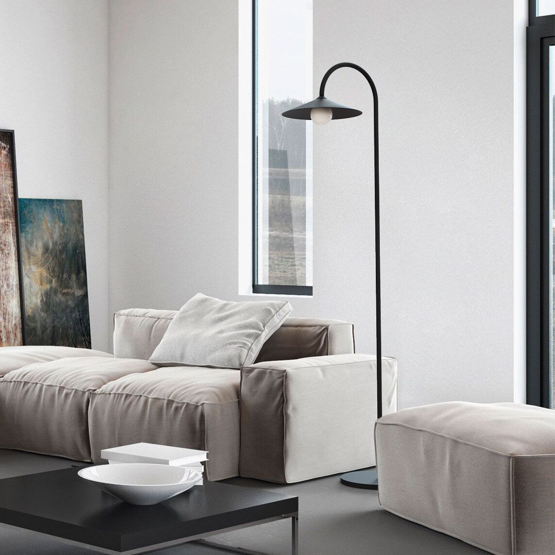 Галогенная напольная лампа WayPoint Chapeau ARCH-00138279 - Вид №9