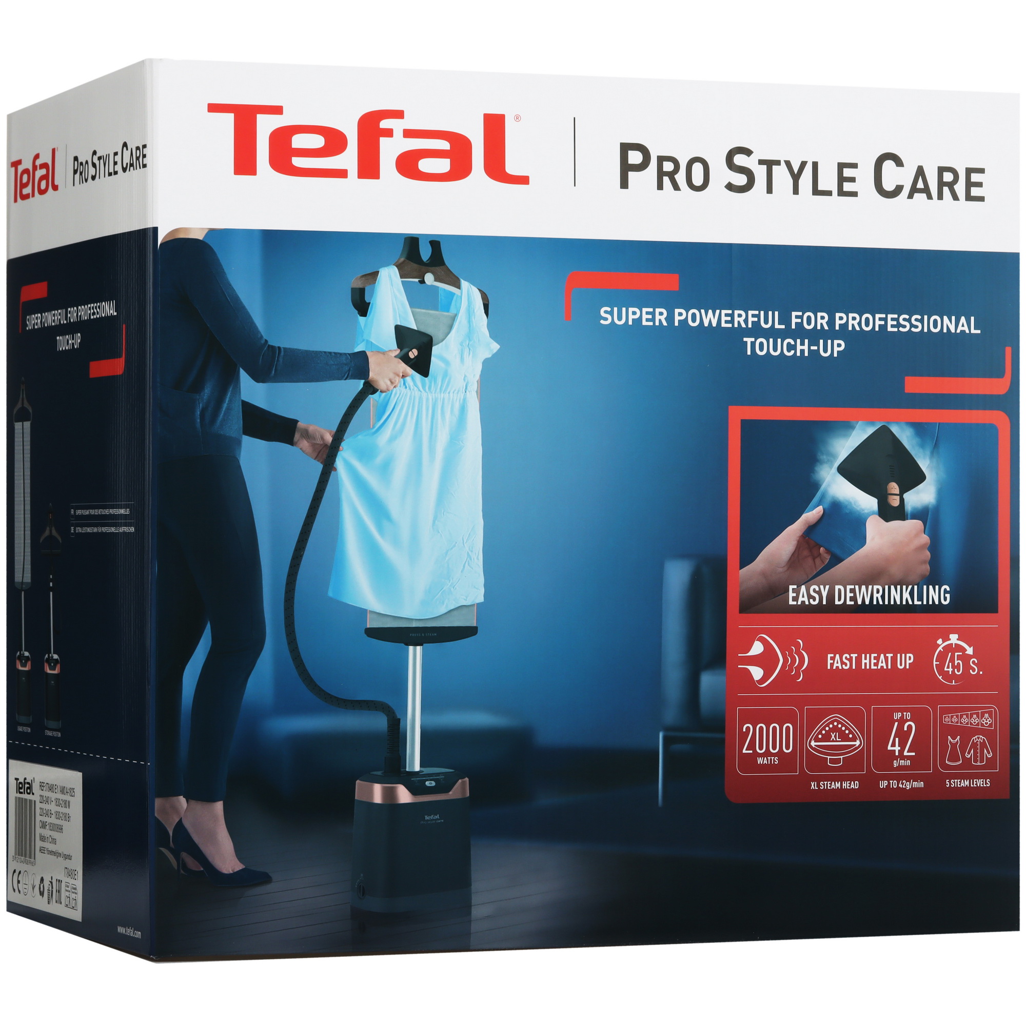 5451566 Отпариватель Tefal Pro Style Care IT8480E1 черный STDN-0082352 - Вид №16