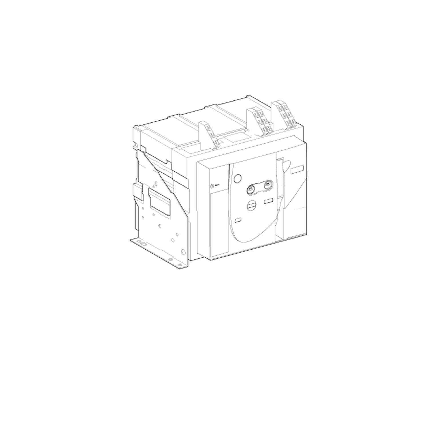 MVS22145 КОМ.БЛОК СТ.АВТ.ВЫКЛ.MVS 3P 65kA 2000А_ТОЛЬКО В СОСТАВЕ КОНФИГУР. АППАРАТОВ Schneider Electric EasyPact 