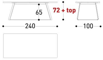 Varaschin Прямоугольный деревянный стол Kolonaki 3387 - Вид №12