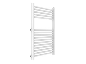 Настенный стальной полотенцесушитель с горячей водой