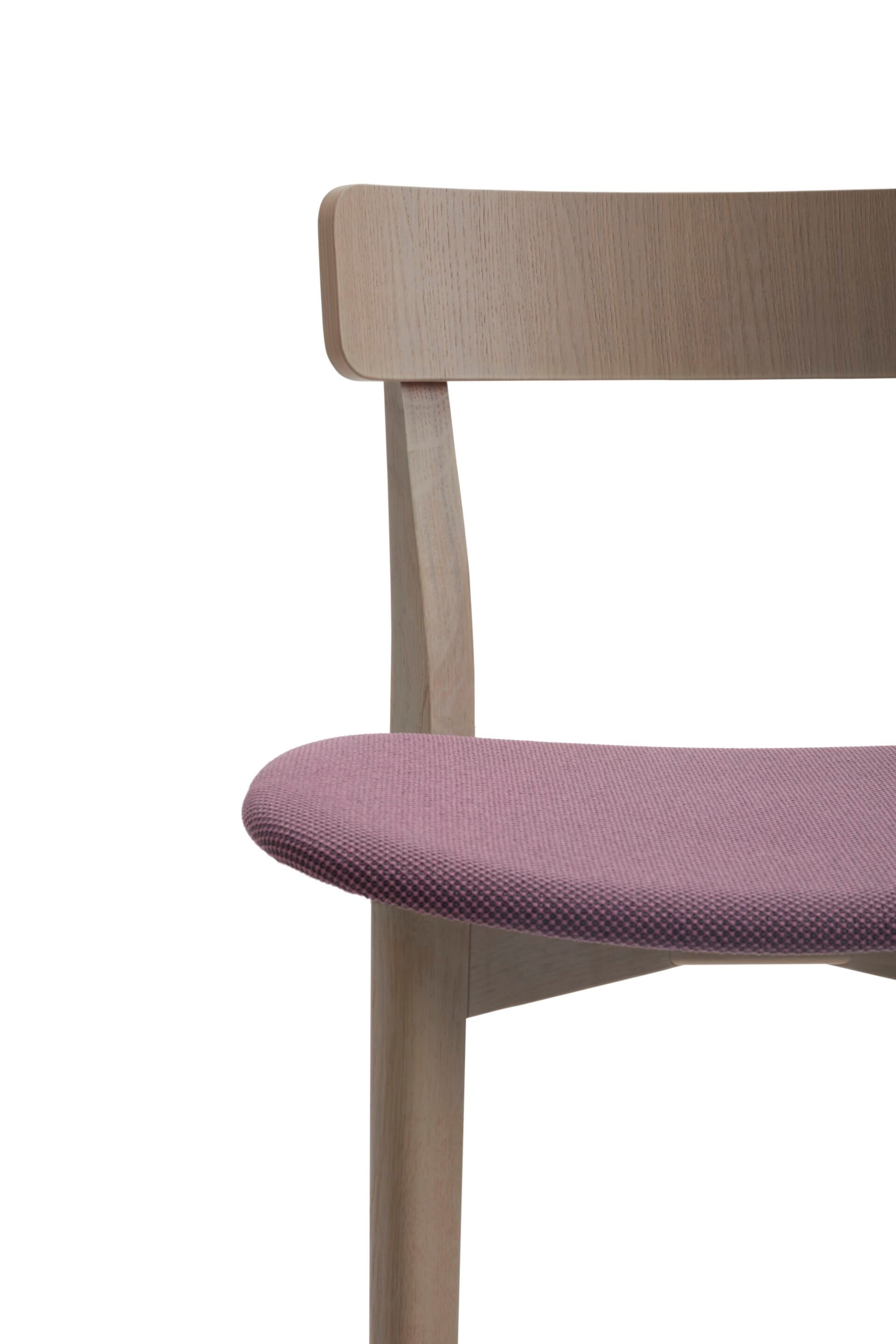 Высокий стул из бука с мягким сиденьем Origins 1971 Kat ARCH-00022402 - Вид №1