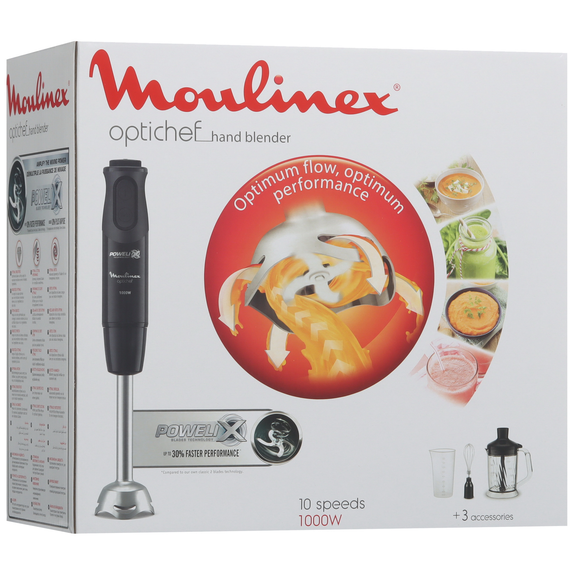 9205108 Блендер погружной Moulinex Optichef DD64R810 черный STDN-0138928 - Вид №8