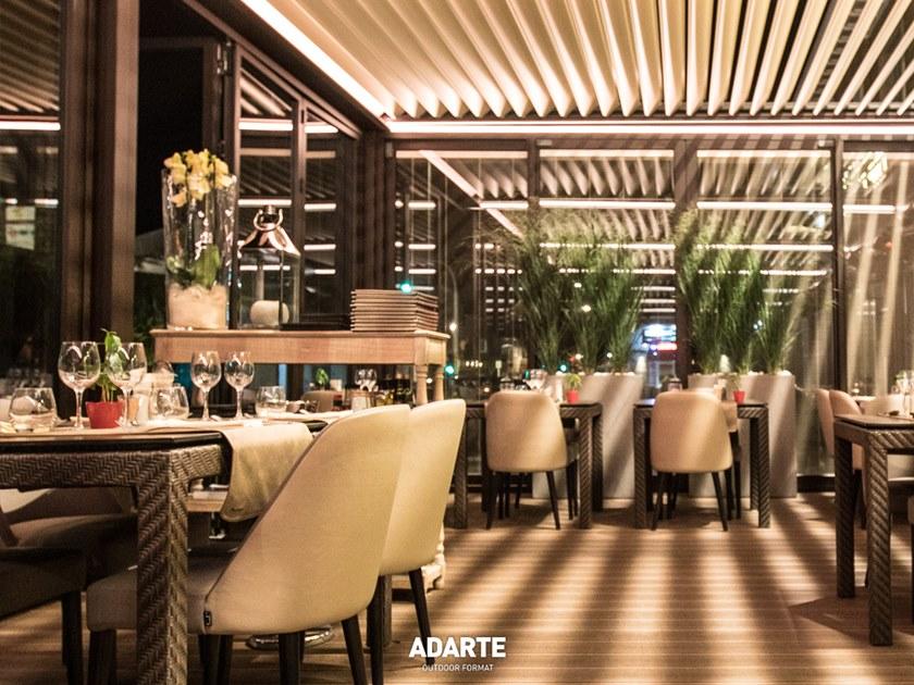 ADARTE Алюминиевая пергола с регулируемыми жалюзи  A109  - Вид №11