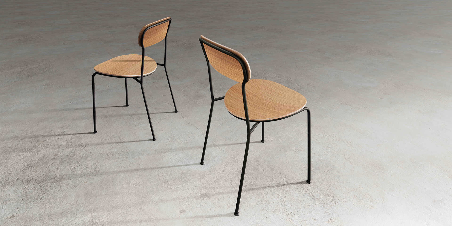 Стул для столовой Stellar Works ST-S210 Stack - Вид №1