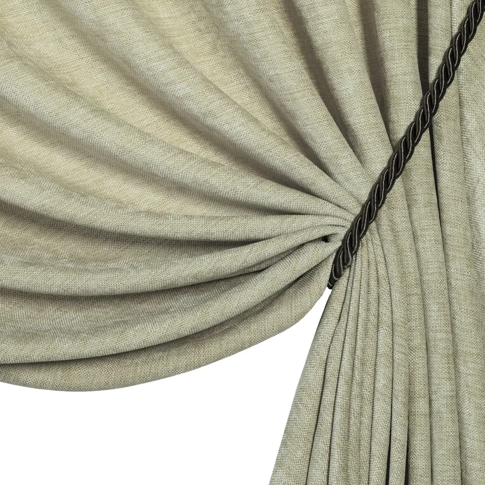 Ткань 1 м/п Однотонный шенилл 300 см цвет светло-серый GARDEN STLM-2071420 - Вид №3