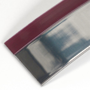 Кромка для столешницы  «Acryline» «Ступенька» баклажан зеркальный ALS12М