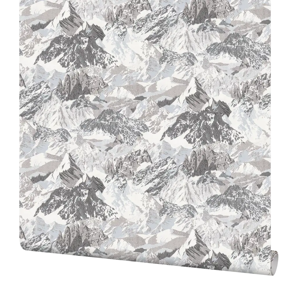 Флизелиновые обои Palitra Home Mount с рельефной текстурой в коричневых тонах 84532721 STLM-0834784