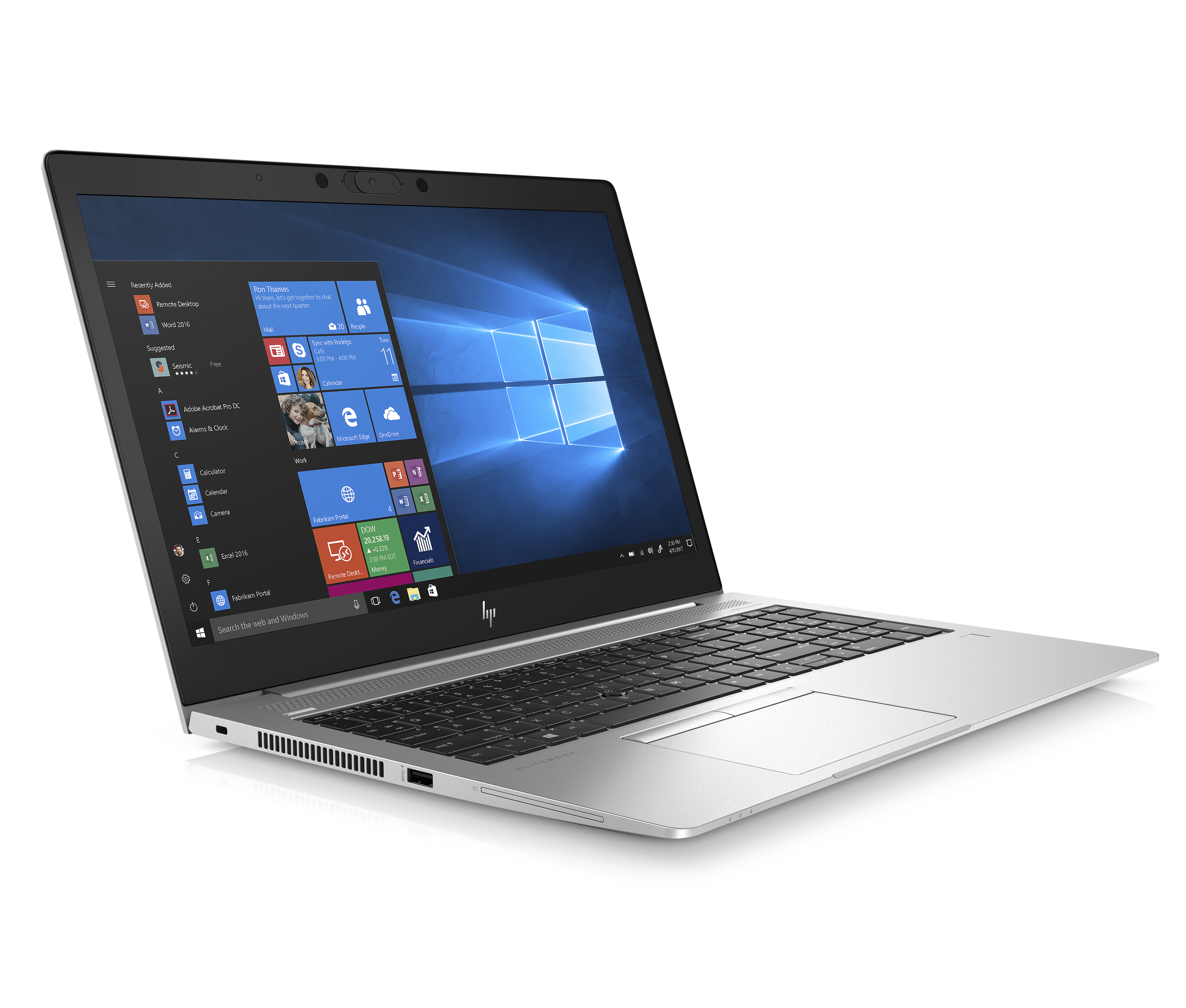 6XD79EA#ACB elitebook 850 g6 15.6"(1920x1080)/intel core i5 8265u(1.6ghz)/8192mb/256ssdgb/nodvd/int:intel hd graphics 620/50whr/war 3y/1.78kg/silver/w10pro HP Santreyd  - Вид №1