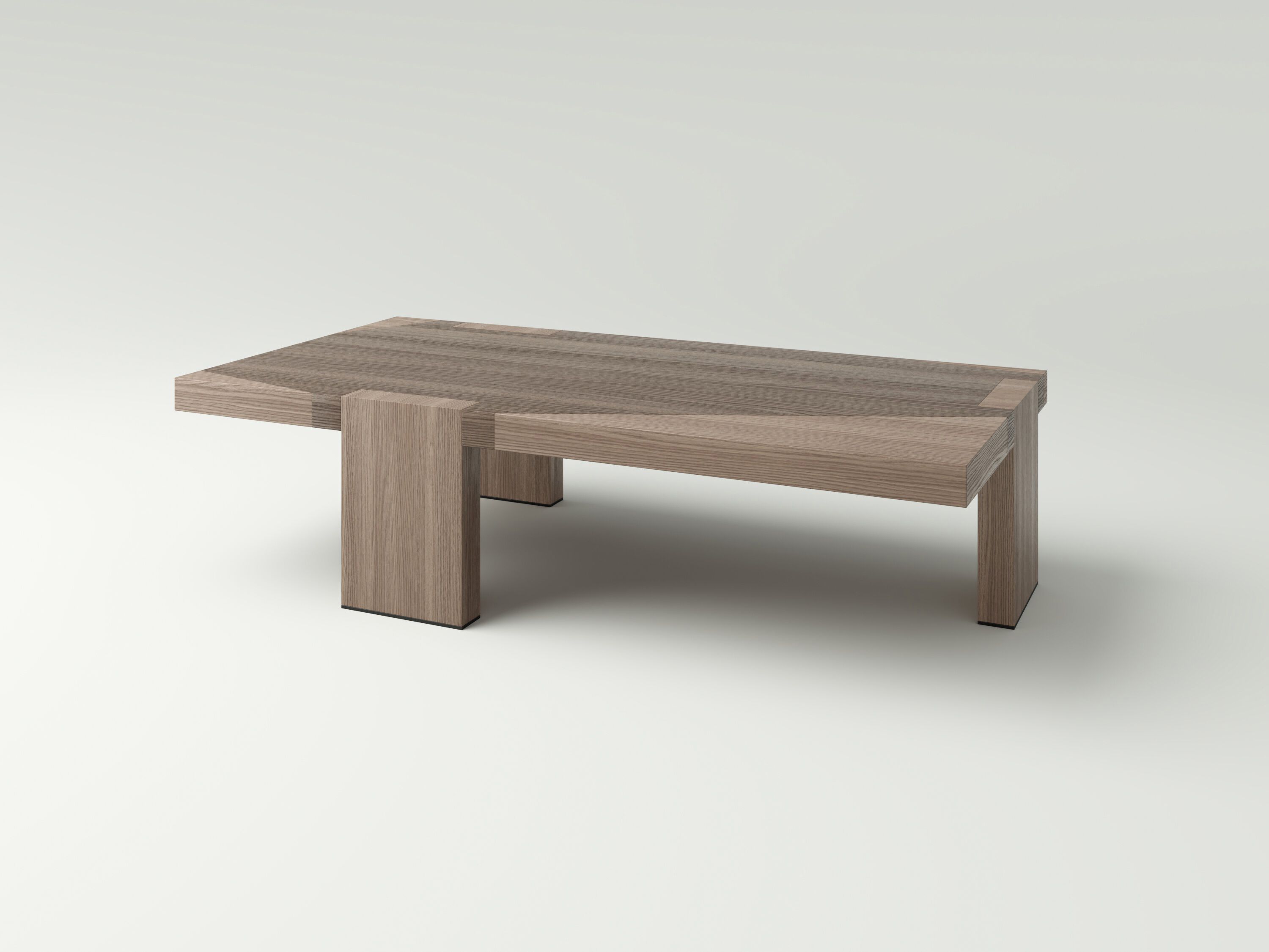 Прямоугольный стол из стали и дерева NITZAN HOME BRODY ARCH-00104350 - Вид №1