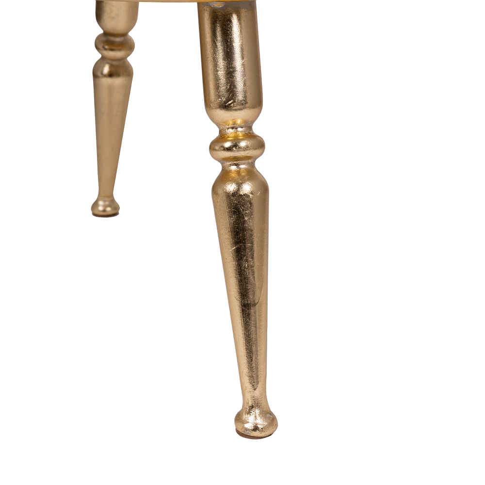 14036 Банкетка Конте Беж Золото BOGACHO 4627196596382 - Вид №1