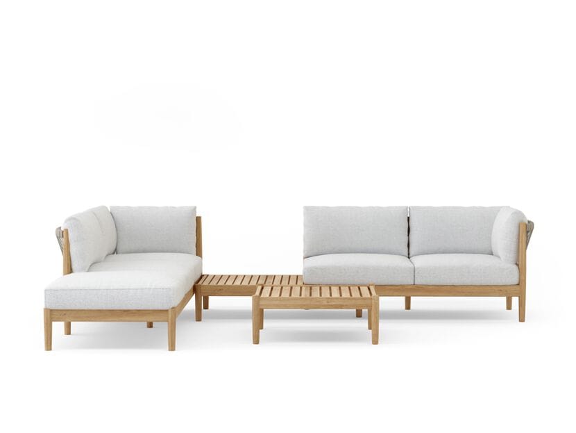 Садовый диван из тикового дерева Walters Georgica ARCH-00148883 - Вид №2