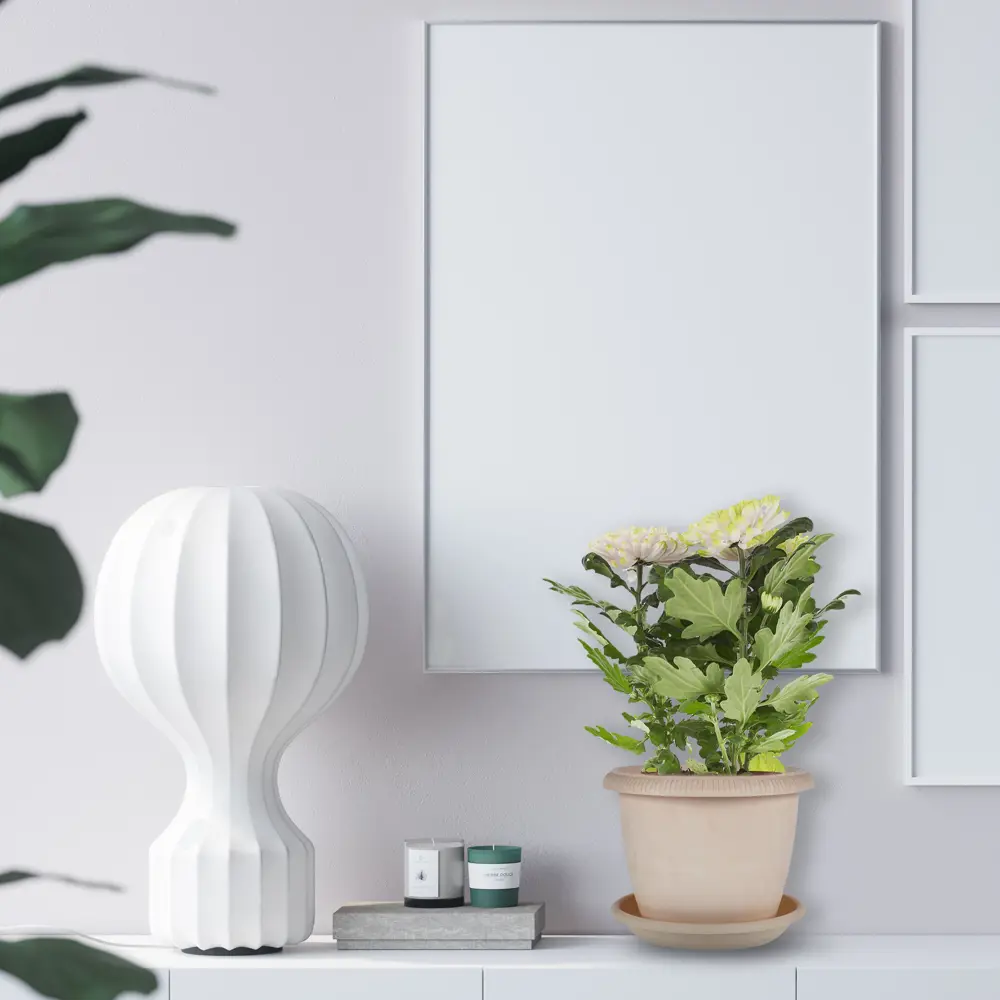 ТЕК.А.ТЕК Горшок Le Jardin с мраморным эффектом для комнатных растений 11952154 Жардин STLM-0001634 - Вид №2