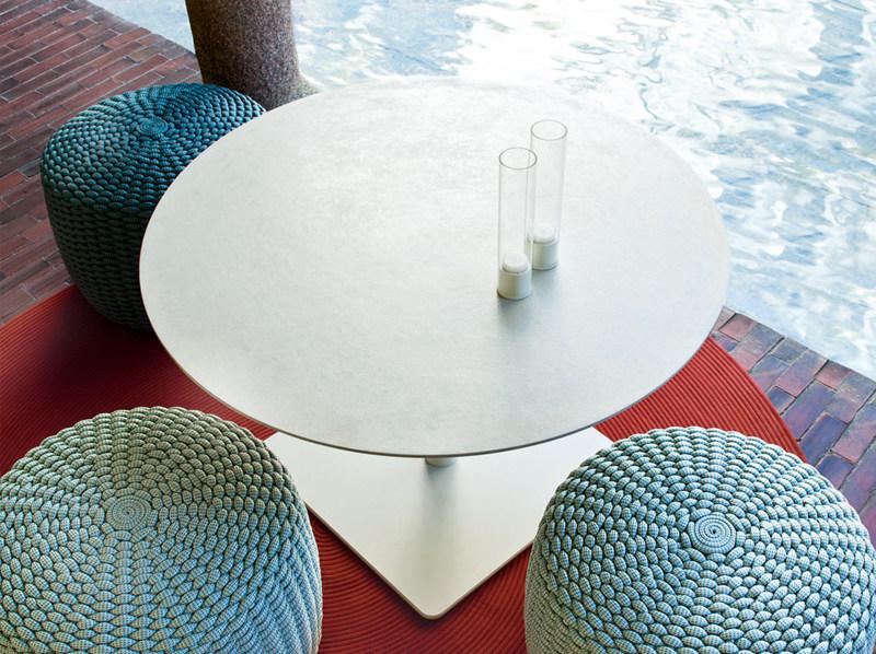 Paola Lenti Круглый журнальный столик с регулируемой высотой Giro sun-id-1366817 - Вид №4