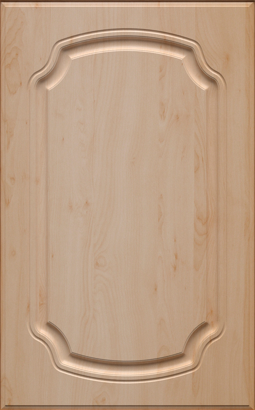 Фасады для кухни Классика Фрезеровка «Классика Романская» Берёза полированная №22 SIDAK SIST1307-204