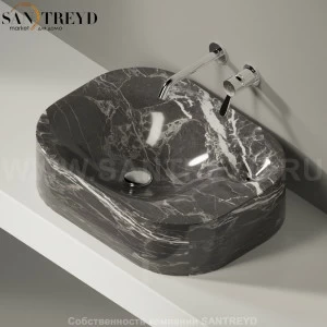 ACER0763P0GC Накладная раковина на столешницу  овальная Agape