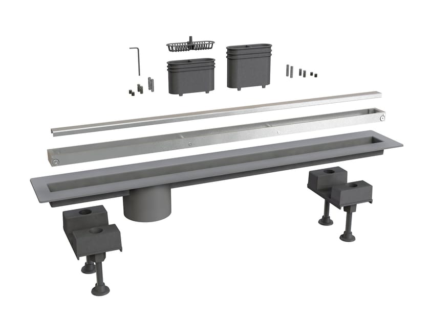 Слив для душа из нержавеющей стали Bonomini Canalissima ARCH-00073005