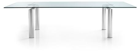 Reflex Раздвижной прямоугольный стеклянный стол Policleto sun-id-1498732 - Вид №2