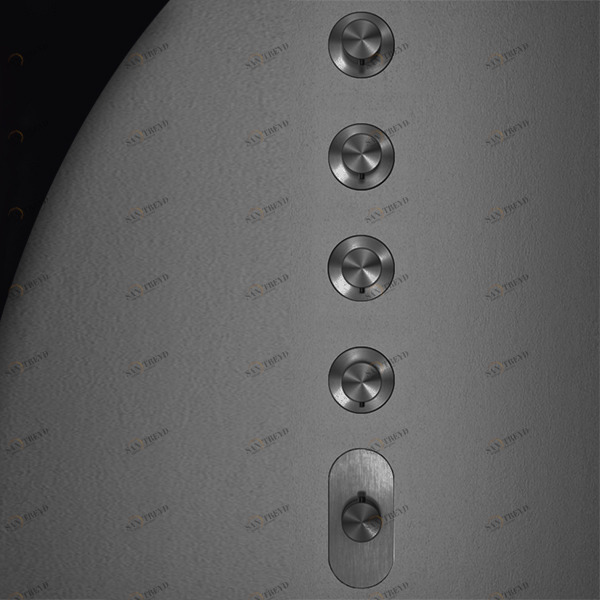 Термостат для душа HIRO HIR57C карбон Radomonte HIR57С