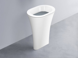 AMLA65-BL+AMPILO-BR+AMCOLO-BL Раковина Amedeo Ovale отдельностоящая cielo Enjoy + Amedeo