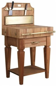 Officine Gullo Разделочная доска из массива дерева с квадратными ножками