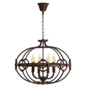 Подвесная люстра Loft IT Loft1344-8 LOFT IT ДИЗАЙНЕРСКИЕ, LOFT1344, ШАР 075255 Коричневый