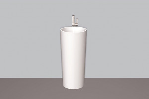 4507800401 Умывальник, wt.rx400h.co, белая, противомикробное Alape Серия CO (Scopio)