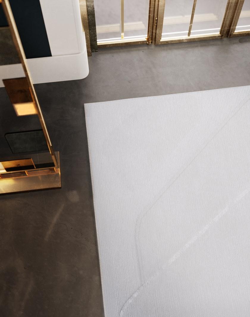 Tapis Rouge Прямоугольный коврик ручной работы из шерсти и шелка Abstraction Tr1754 - Вид №3