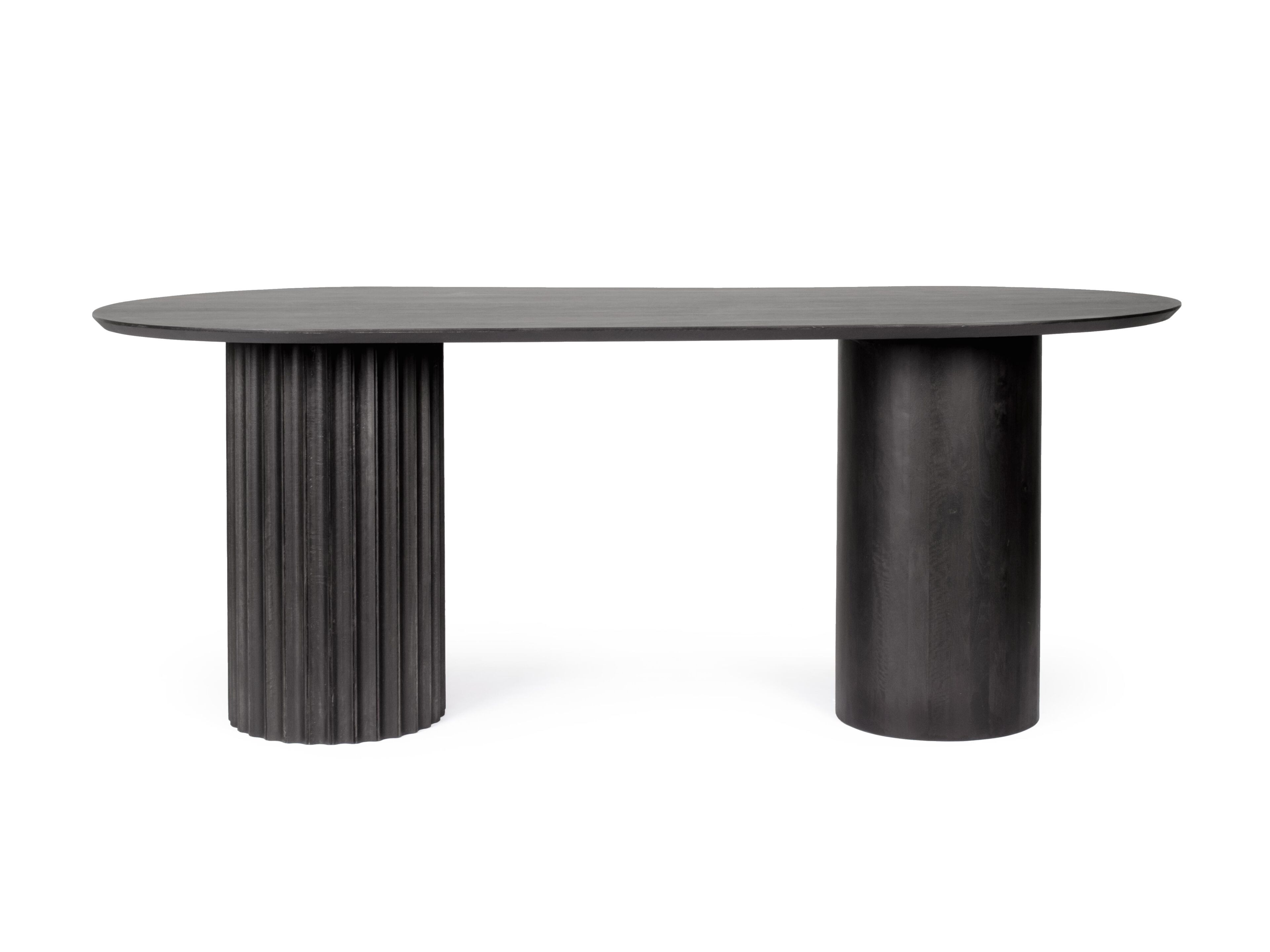 Овальный обеденный стол из манго BIZZOTTO Орисса ARCH-00126798 - Вид №3