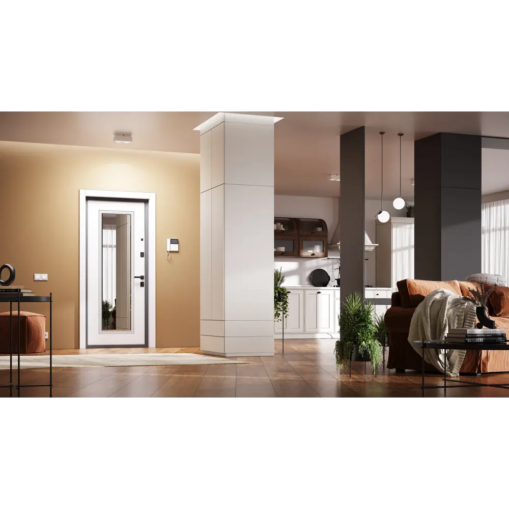 TOREX Гибсон Скай - входная металлическая дверь с зеркалом 89373490 STLM-0898224 - Вид №15