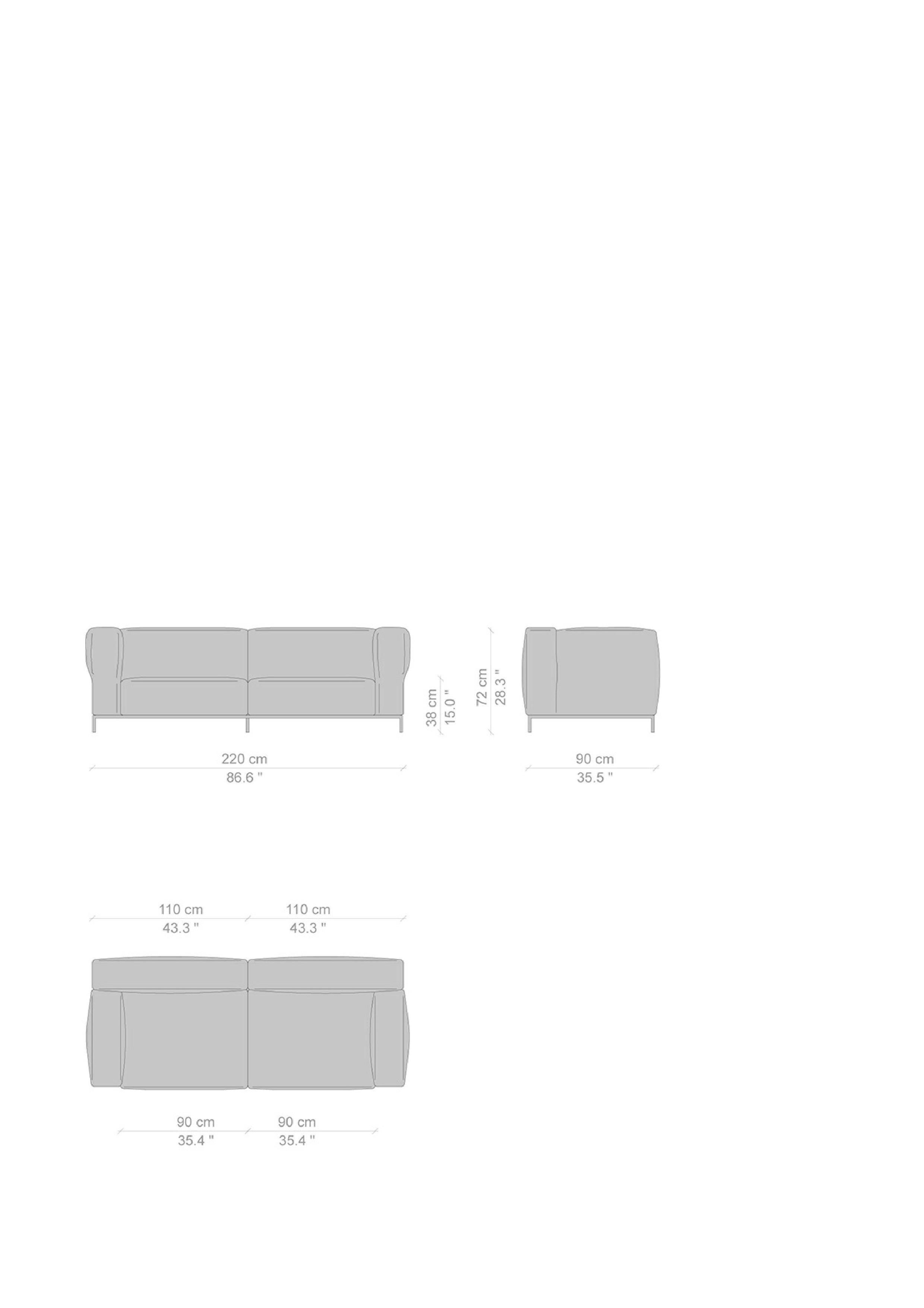 Модульный диван CASSINA Living ARCH-00010209 - Вид №11