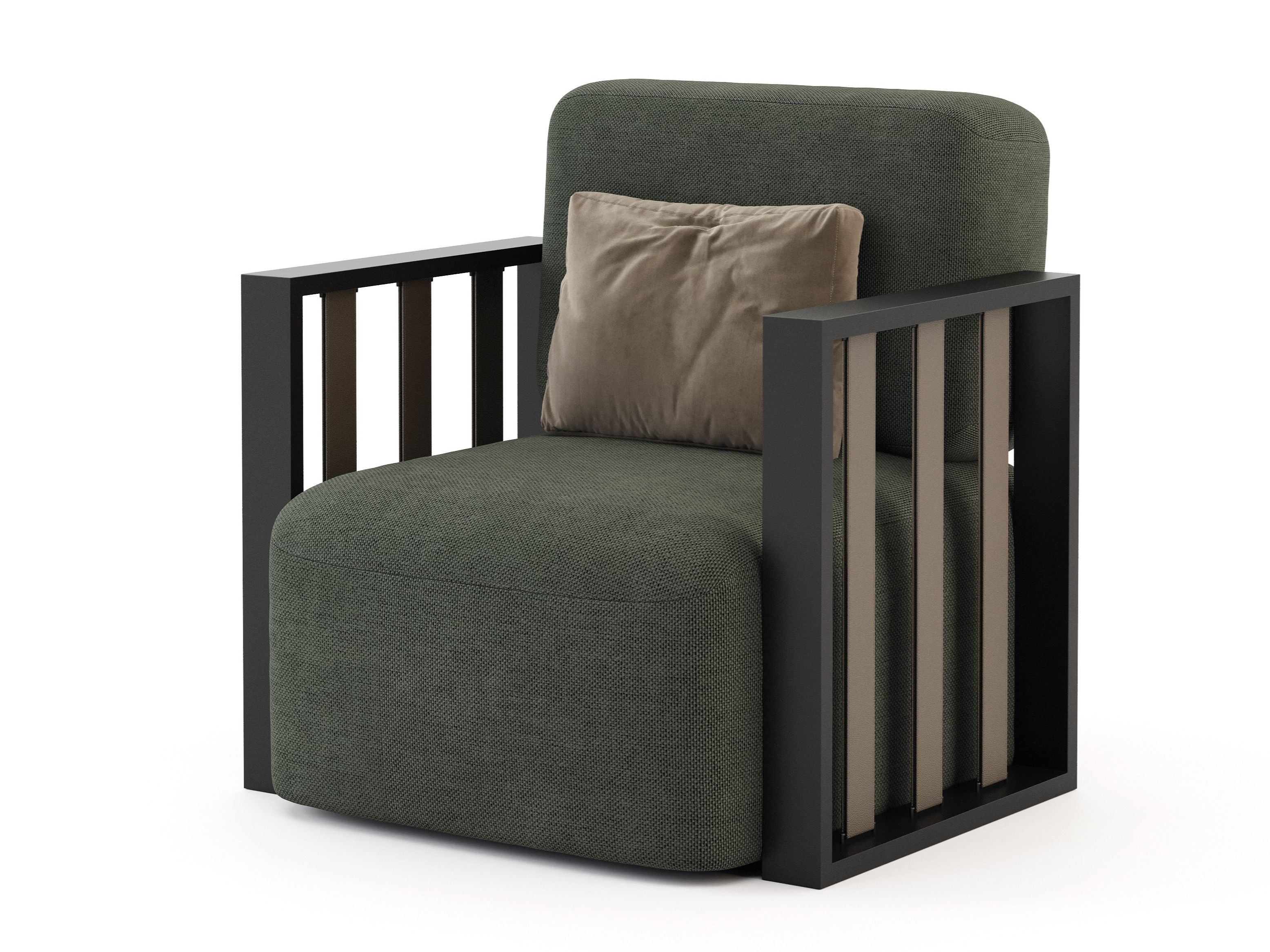 Тканевое кресло с подлокотниками Stylish Club His &amp ARCH-00119690