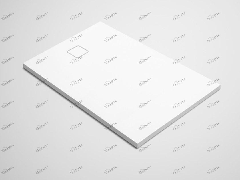 Blu Bathworks® Прямоугольный душевой поддон синего цвета ∙ stone ™  Sb9160.01 