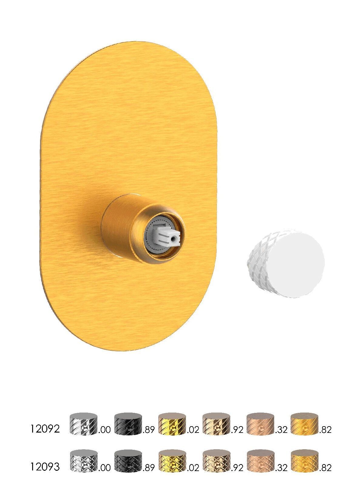 Встраиваемый однорычажный смеситель для душа Rubinetterie Frattini Pepe XLS ARCH-00009760 - Вид №6