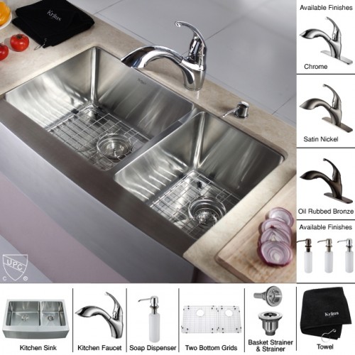 Комплект KHF203-33-KPF2210ORB-KSD30ORB krausru  - Вид №10